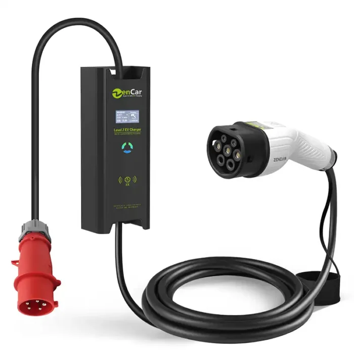 16A 11KW Portable EV Charger Zencar-1